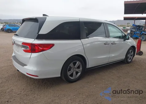 2020 Honda Odyssey Ex-L/Ex-L W/Navi Res z USA, uszkodzony, nr VIN 5FNRL6H70LB066458